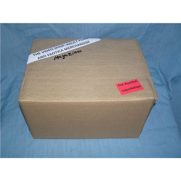 Moving and Storage Company mystery box lot marked The Video Shop