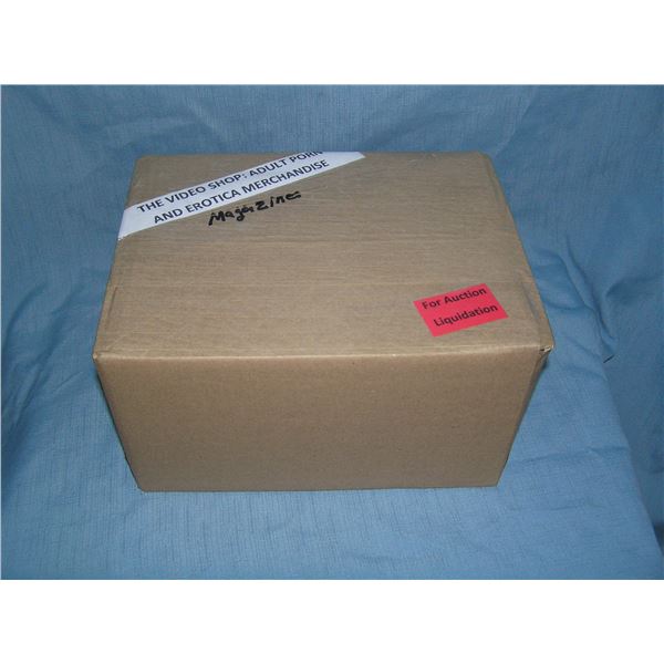 Moving and Storage Company mystery box lot marked The Video Shop