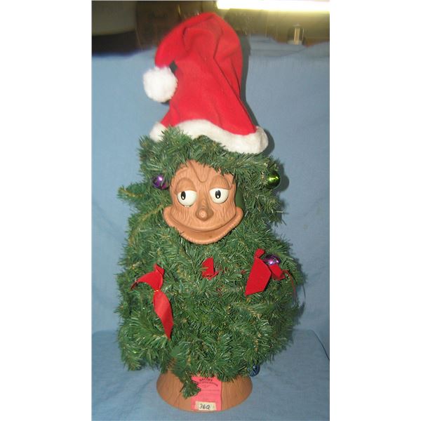 Mechanical talking Christmas tree