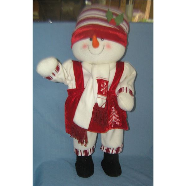 26 inch Snowman decorative holiday figure