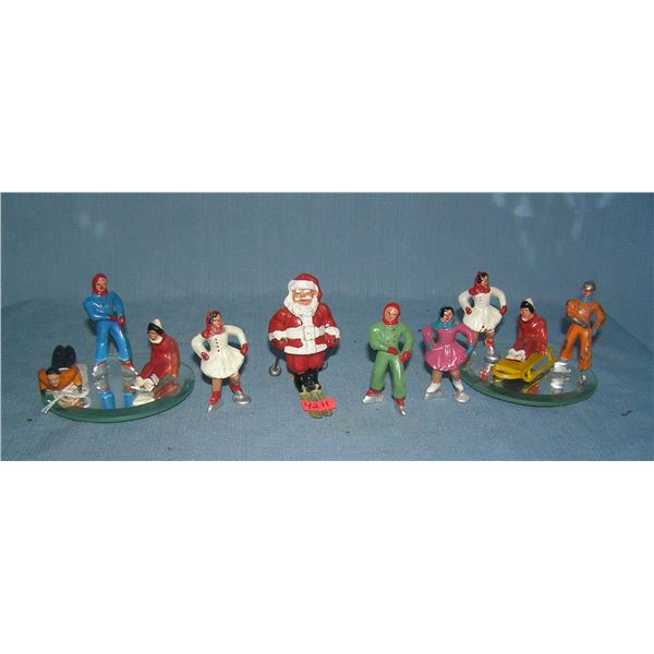 Great collection of early holiday figures