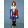 Image 1 : Larger hand painted wooden nutcracker figure