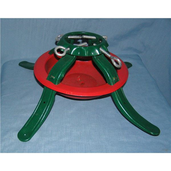 Vintage 1950s metal Christmas tree stand