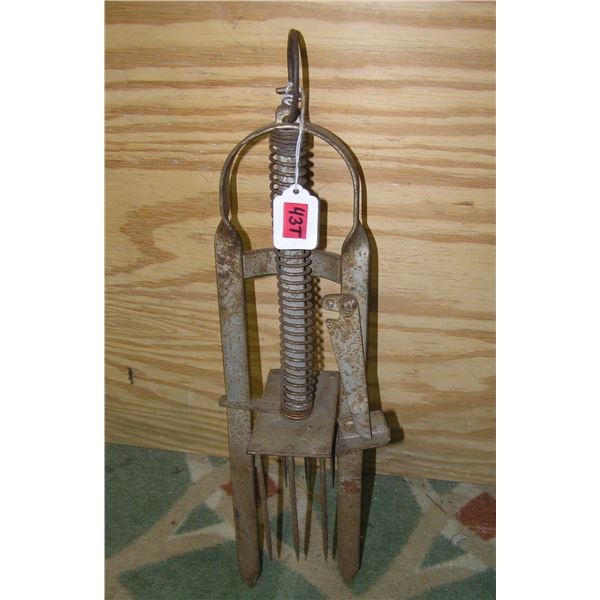 Rare animal trap circa early 1900s