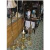Image 1 : Group of 6 all brass table and floor lamps