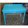 Image 1 : Paint decorated work desk with drawer