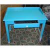Image 2 : Paint decorated work desk with drawer