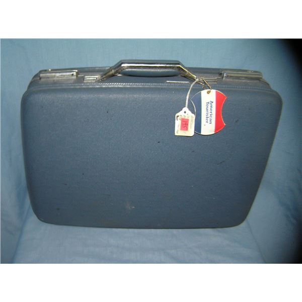American Tourister hard case carry on luggage
