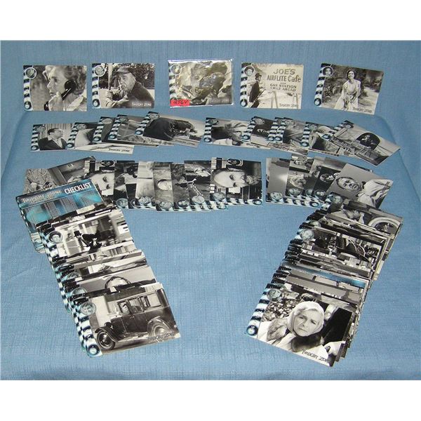 Large collection of the Twilight Zone collector cards