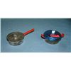 Image 4 : Pair of early all tin kitchenware pieces