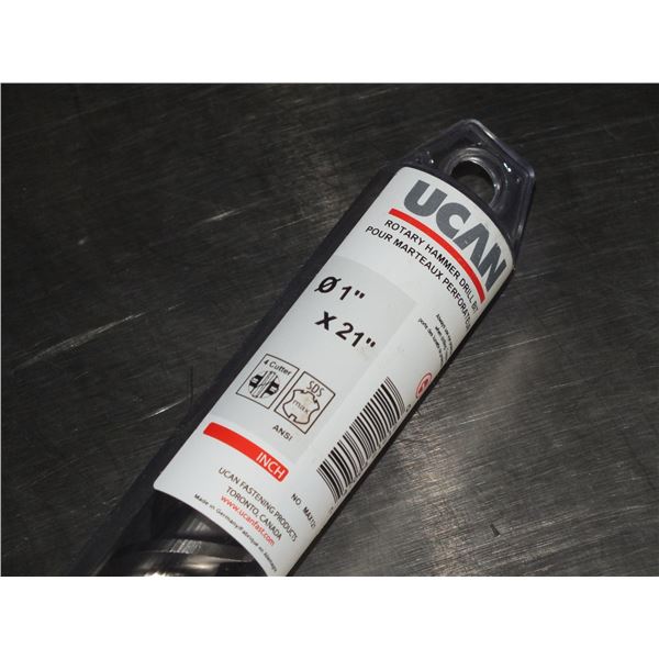 5 Ucan Hammer Drill Bits