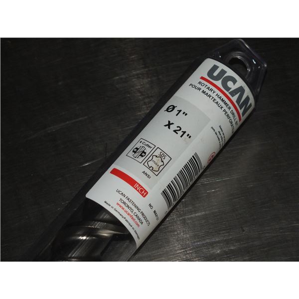 5 Ucan Hammer Drill Bits