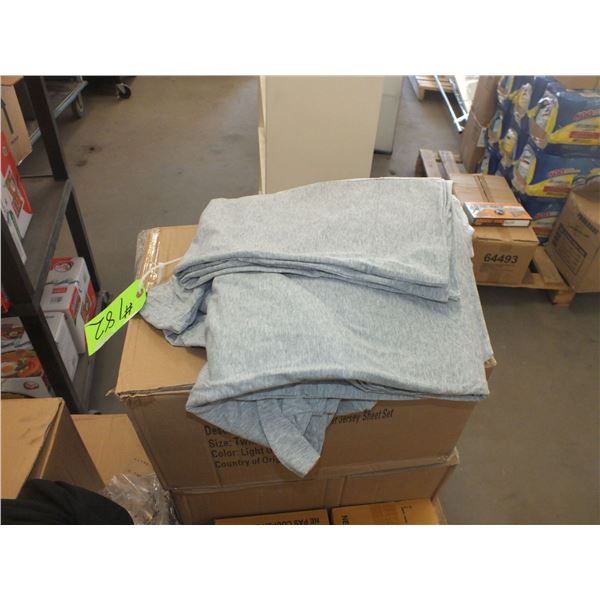 Grey Twin Sized Bed Sheets