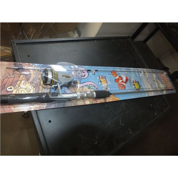 Kids Open Reel Fishing Rod