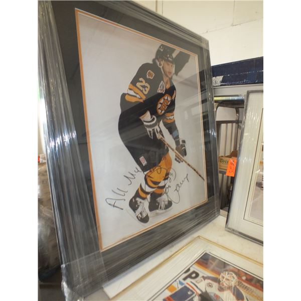 Assorted Sports Pictures and McFarland Figurines