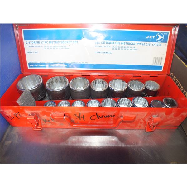 Jet 16pc 3/4" Drive Socket Set