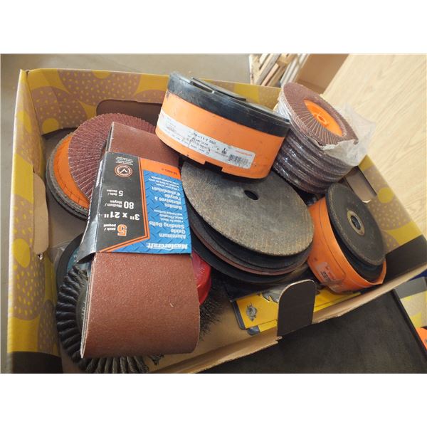 Box Of Assorted Grinding Disc's