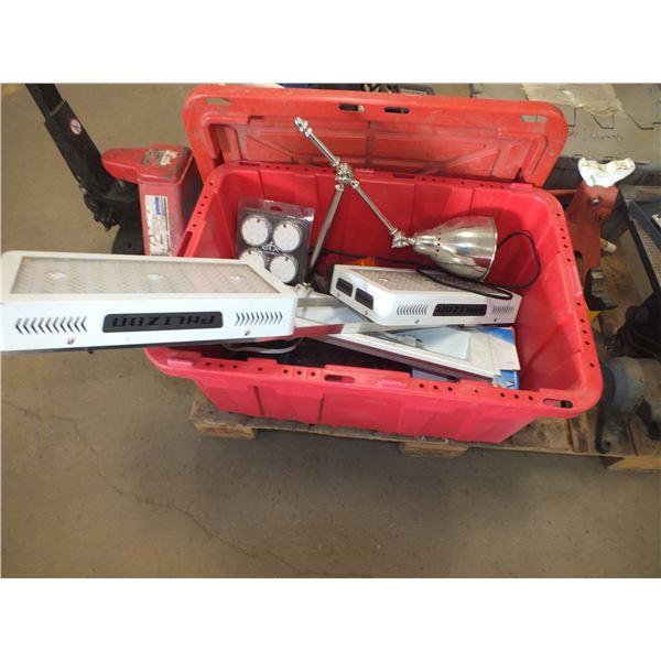 Bin Of Assorted Lights