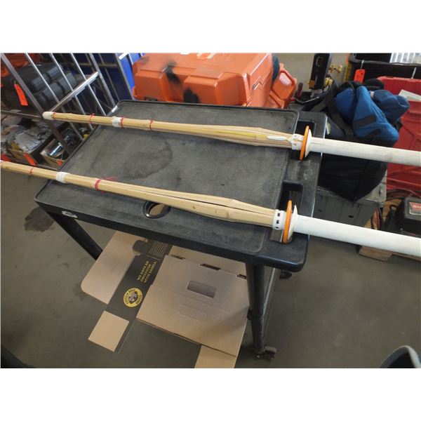 Bag Of Work Wear & 2 Kendo training Sticks