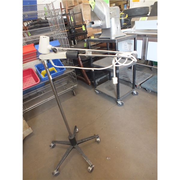 2 Metal Coat Trees & 1 Medi Light