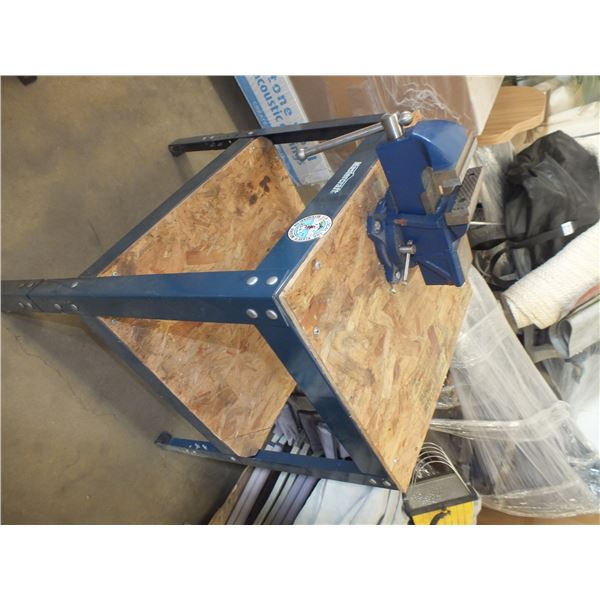 Work Bench w/ 4" Swivel Vise