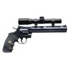 Image 2 : COLT PYTHON TEN-POINTER SCOPED DA REVOLVER SET.