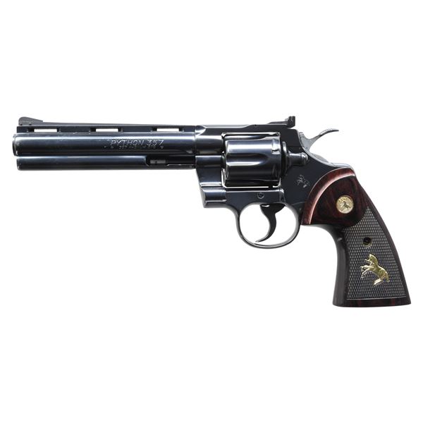 COLT 6" PYTHON DA REVOLVER.