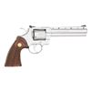Image 2 : COLT NICKELED PYTHON DA REVOLVER.
