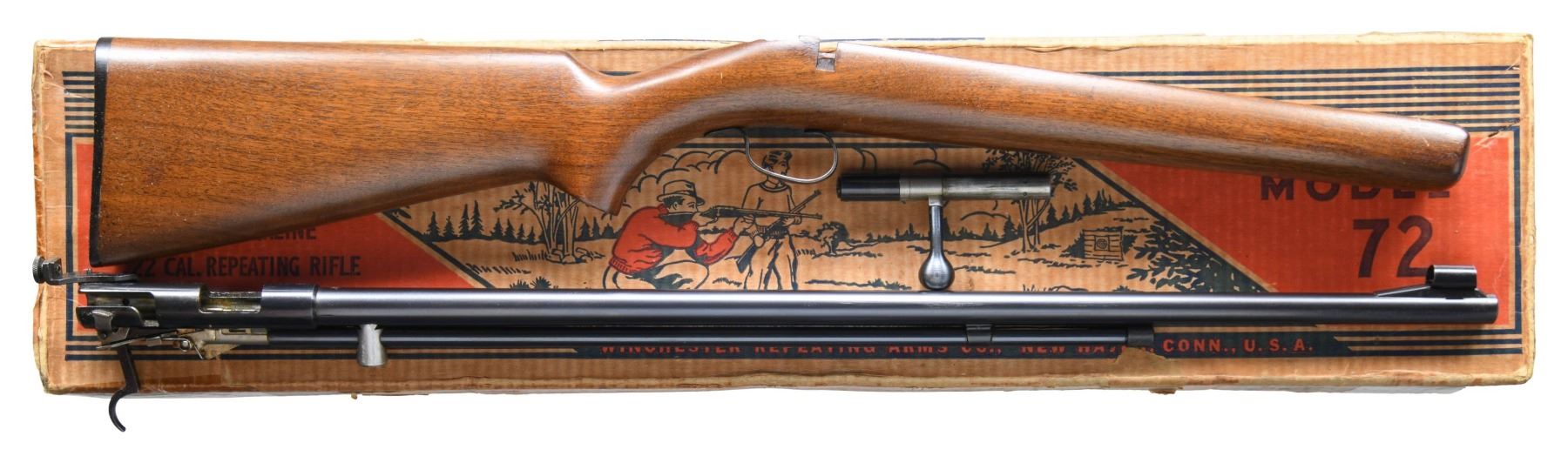 Project 72 Target BOXED WINCHESTER 72 TARGET MODEL BOLT ACTION