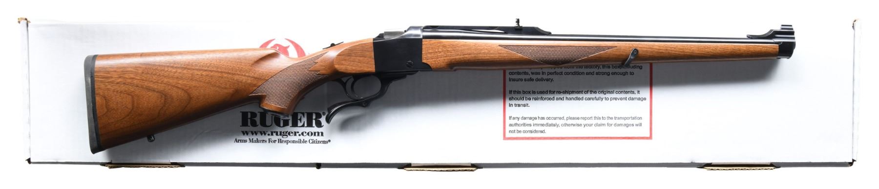 NEAR NEW, 7x57 MAUSER RUGER NO.1-RSI INTERNATIONAL