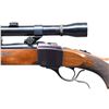 Image 4 : CUSTOM 22 HORNET RUGER NO. 3 FALLING BLOCK RIFLE.