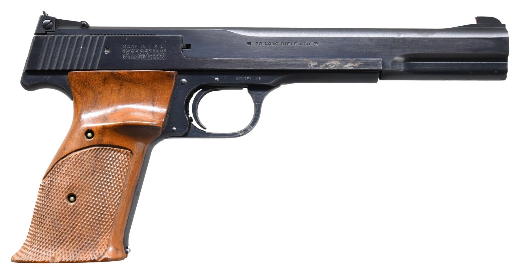 Model 46 SMITH & WESSON MODEL 46 SEMI AUTO PISTOL. - Poulin Auctions