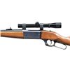 Image 4 : SAVAGE MODEL 99-A "SADDLE GUN" LEVER ACTION RIFLE.