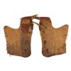 Image 2 : MILLER BROTHERS "101 RANCH" MARKED LEATHER CHAPS.