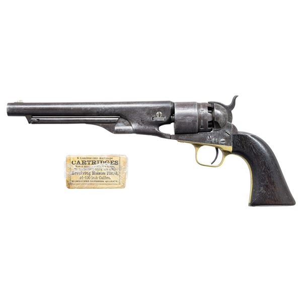 CIVIL WAR MARTIAL COLT 1860 ARMY REVOLVER.