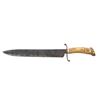 Image 2 : CIVIL WAR ERA BOWIE KNIFE BY HASSAM OF BOSTON.
