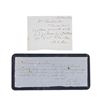 Image 1 : ROBERT E LEE & MARY CUSTIS LEE AUTOGRAPH NOTES