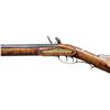 Image 4 : WILLIAM HAWKEN HEAVY FULL STOCK FLINTLOCK RIFLE.