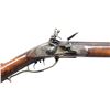 Image 3 : "T T" SIGNED FULL STOCK FLINTLOCK RIFLE.