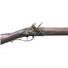 Image 3 : "S ALLEN" SIGNED HALF STOCK FLINTLOCK RIFLE.