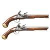 Image 2 : PAIR OF CIRCA 1715 MILITARY TYPE PISTOLS MADE BY