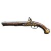 Image 2 : ORNATE BRITISH FLINTLOCK PISTOL.