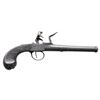 Image 2 : ORNATE QUEEN ANNE SYTLE FLINTLOCK PISTOL.