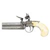 Image 2 : O/U FLINTLOCK SCREW BARREL PISTOL IN EVANS &