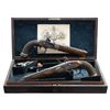 Image 1 : GOOD PAIR OF DUTCH FLINTLOCK PISTOLS BY DELINCEE