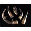 Image 2 : 5 EARLY POWDER HORNS