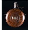 Image 2 : MID-17TH CENTURY GERMAN BURL WOOD POWDER FLASK.
