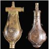 Image 2 : TWO RARE EARLY FRENCH POWDER FLASKS.