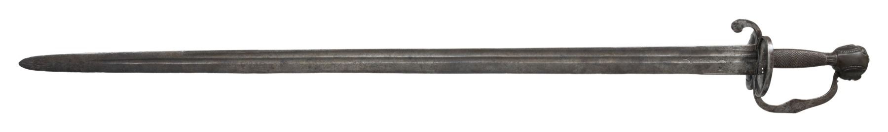 Early Backsword EARLY 18TH CENTURY GERMAN HORSEMAN'S BACKSWORD. - Poulin Auctions
