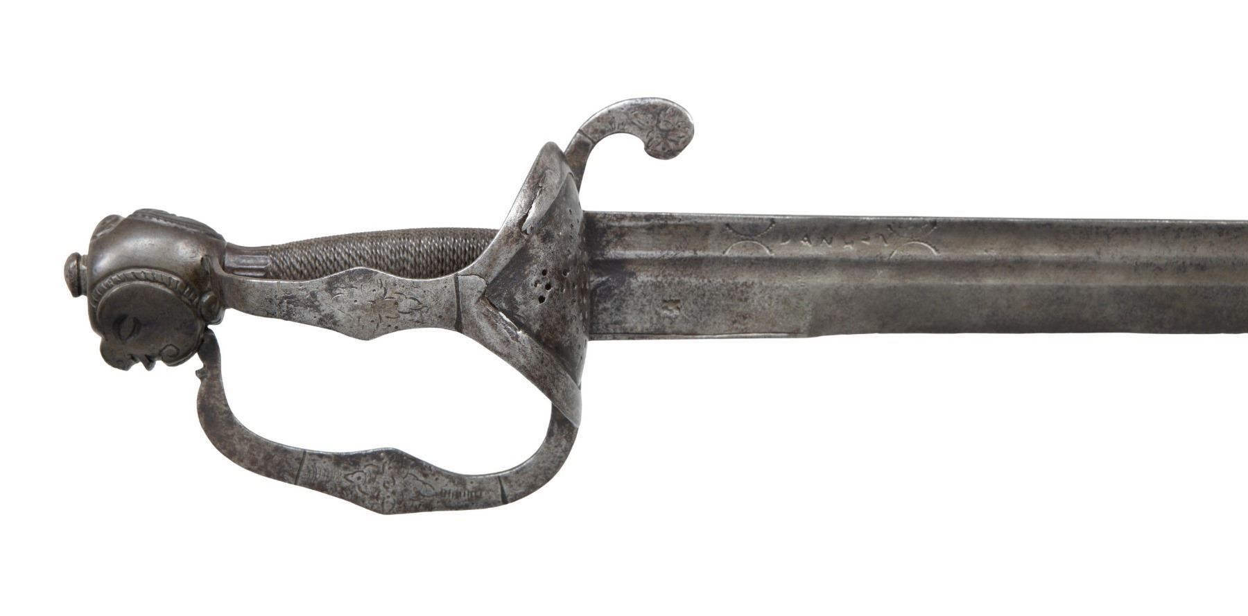 Early Backsword EARLY 18TH CENTURY GERMAN HORSEMAN'S BACKSWORD. - Poulin Auctions
